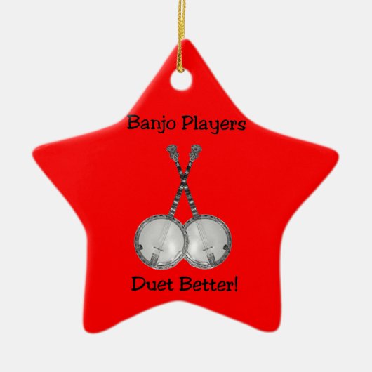 Banjo Duet Ornament (Voorkant)