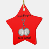 Banjo Duet Ornament (Links)