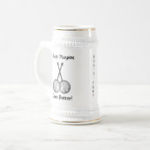 Banjo Duet Stein Bierpul (Voorkant links)