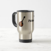 Banjo en Mandolin Picker Coffee Mok (Voorkant links)