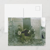  banjo- en vuilnisspelers in Nantucket Briefkaart (Voorkant / Achterkant)