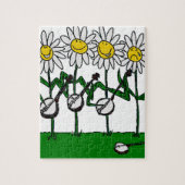 Banjo Flowers Legpuzzel (Verticaal)