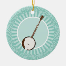 Banjo Fun Turquoise Swirl Music
