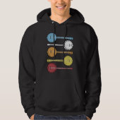 Banjo Gift Country Music Bluegrass Banjo Hoodie (Voorkant)