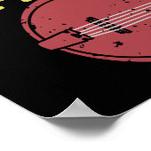  Banjo Gift Country Music Bluegrass Banjo Poster (Hoek)