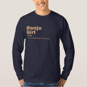 Banjo Girl - Banjo T-shirt