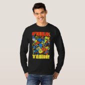 Banjo Guitar Player Folk Ja T-shirt (Voorkant volledig)