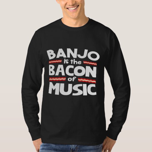 Banjo is de muziekkern t-shirt (Voorkant)