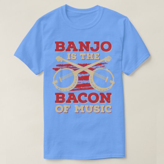Banjo is de muziekkern t-shirt (Design voorkant)