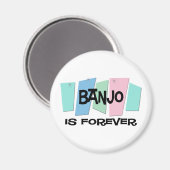 Banjo is voor altijd magneet (Voorkant / Achterkant)
