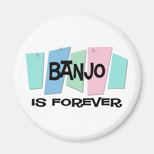 Banjo is voor altijd magneet (Voorkant)
