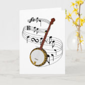 Banjo Kaart (Gele Bloem)