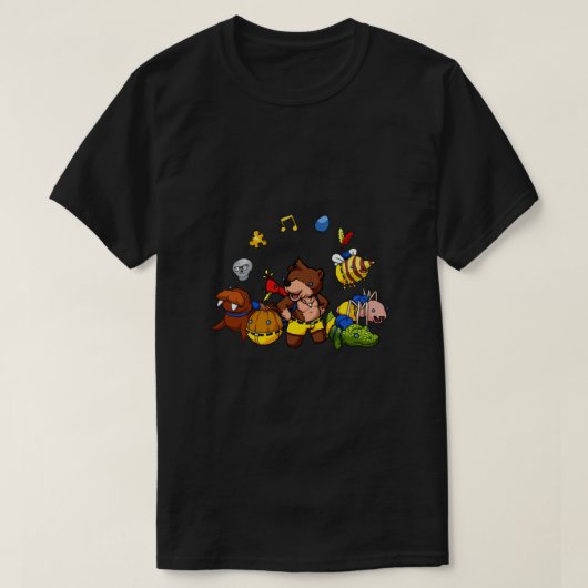 Banjo Kazooie Classic T-shirt (Design voorkant)
