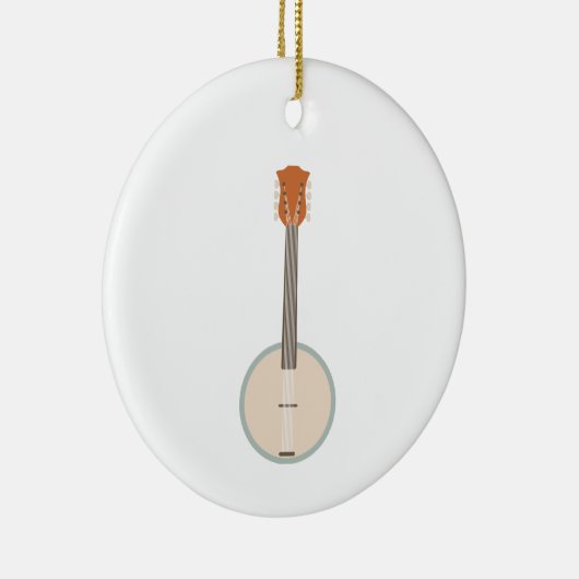 Banjo Keramisch Ornament (Rechts)