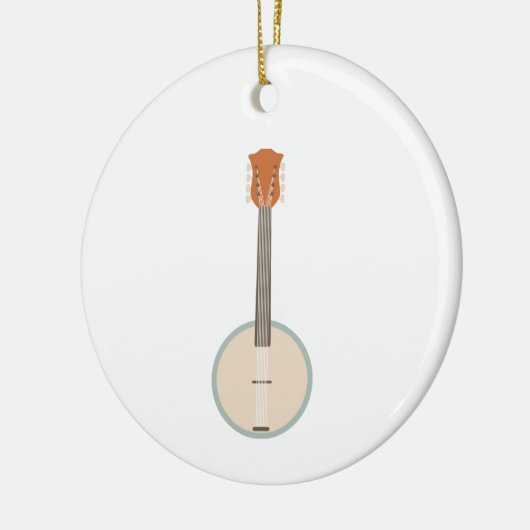 Banjo Keramisch Ornament (Links)