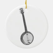 Banjo Keramisch Ornament (Achterkant)