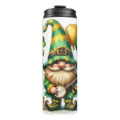 Banjo Leprechaun St. Patrick's Day Thermische Tumb Thermosbeker (Voorkant)