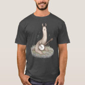 Banjo Llama gift gift T-shirt (Voorkant)