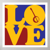 Banjo Love Poster (Voorkant)