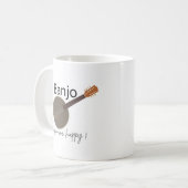 Banjo maakt me gelukkig koffiemok (Voorkant links)