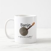 Banjo maakt me gelukkig koffiemok (Links)