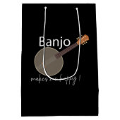 Banjo maakt me gelukkig medium cadeauzakje (Achterkant)