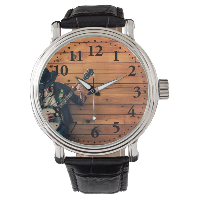 Banjo Man Horloge (Voorkant)