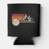 Banjo Mountains Bluegrass Folk Music Banjo Blikjeskoeler (Voorkant)