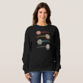 Banjo Multi Color Banjo  Retro Raglan Trui (Voorkant volledig)