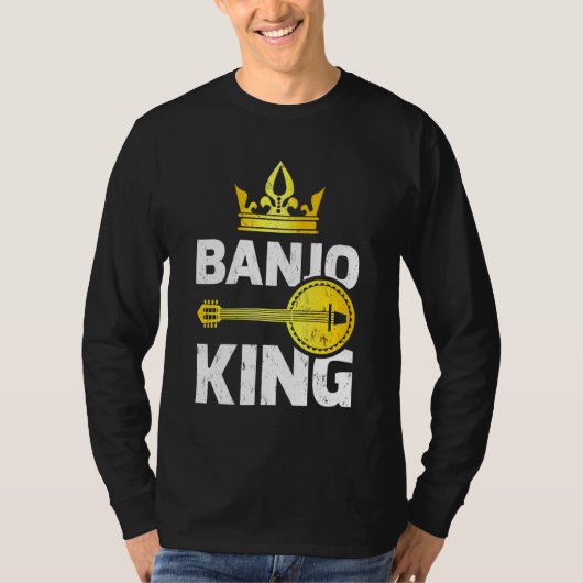 Banjo Music Banjo King T-shirt (Voorkant)