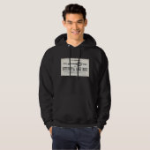 Banjo Music dark Hoddie Hoodie (Voorkant volledig)