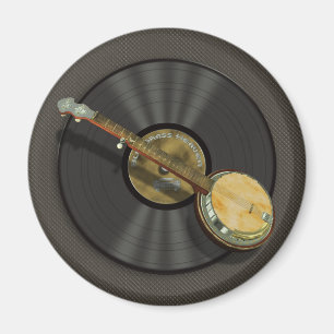 Banjo Music Fridge Magnets Magneet