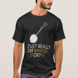 Banjo Music I Net als Banjos OK T-shirt