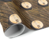 Banjo Music Instrument Wrapping Paper Cadeaupapier (Rol Hoek)