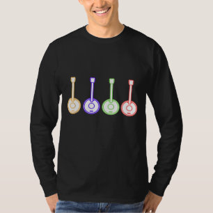 Banjo Music Player Retro  T-shirt