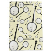 Banjo Musician Music Teacher Medium Cadeauzakje (Achterkant)