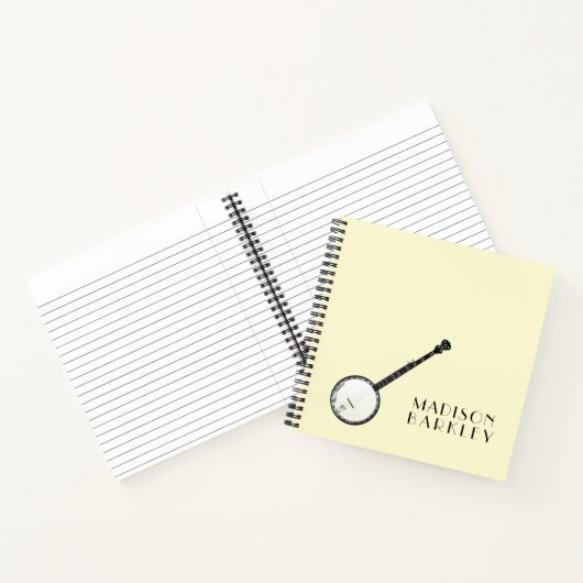 Banjo Musician Music Teacher Notitieboek (Binnen)