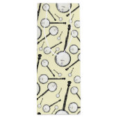 Banjo Musician Music Teacher Wijn Cadeautas (Achterkant)