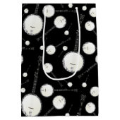 Banjo Musician Muziek Medium Cadeauzakje (Achterkant)