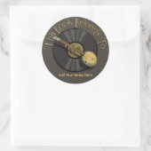 Banjo Muziek Bookplate Stickers (Tas)