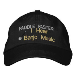 Banjo muziek geborduurd Pet