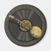 Banjo Muziek Koelkast Magneten (Voorkant)