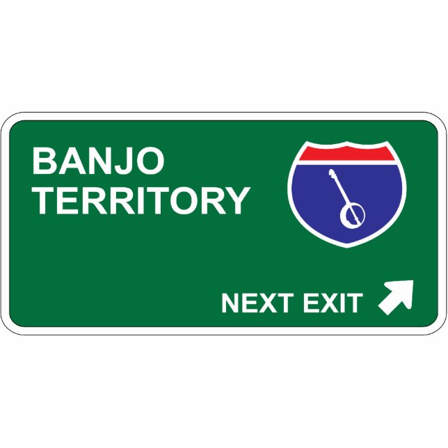 Banjo Next Exit Fotobeeldje Ornament (Voorkant)