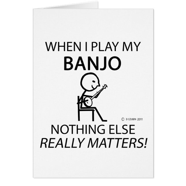 Banjo niets Else Matters (Voorkant)