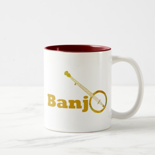 Banjo O Tweekleurige Koffiemok (Rechts)