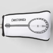 Banjo-ontwerp Golfheadcover (Voorkant)
