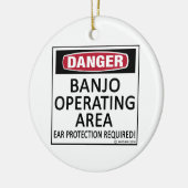 Banjo-operatiegebied Keramisch Ornament (Links)