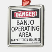 Banjo-operatiegebied Metalen Ornament (Links)