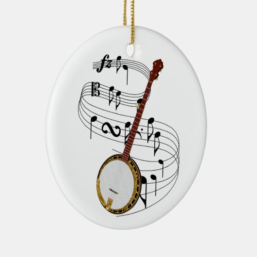 Banjo Ornament (Rechts)
