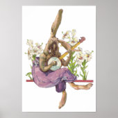 Banjo Palling Bunny Poster (Voorkant)